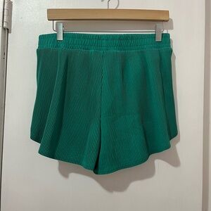 Target pleated running shorts
